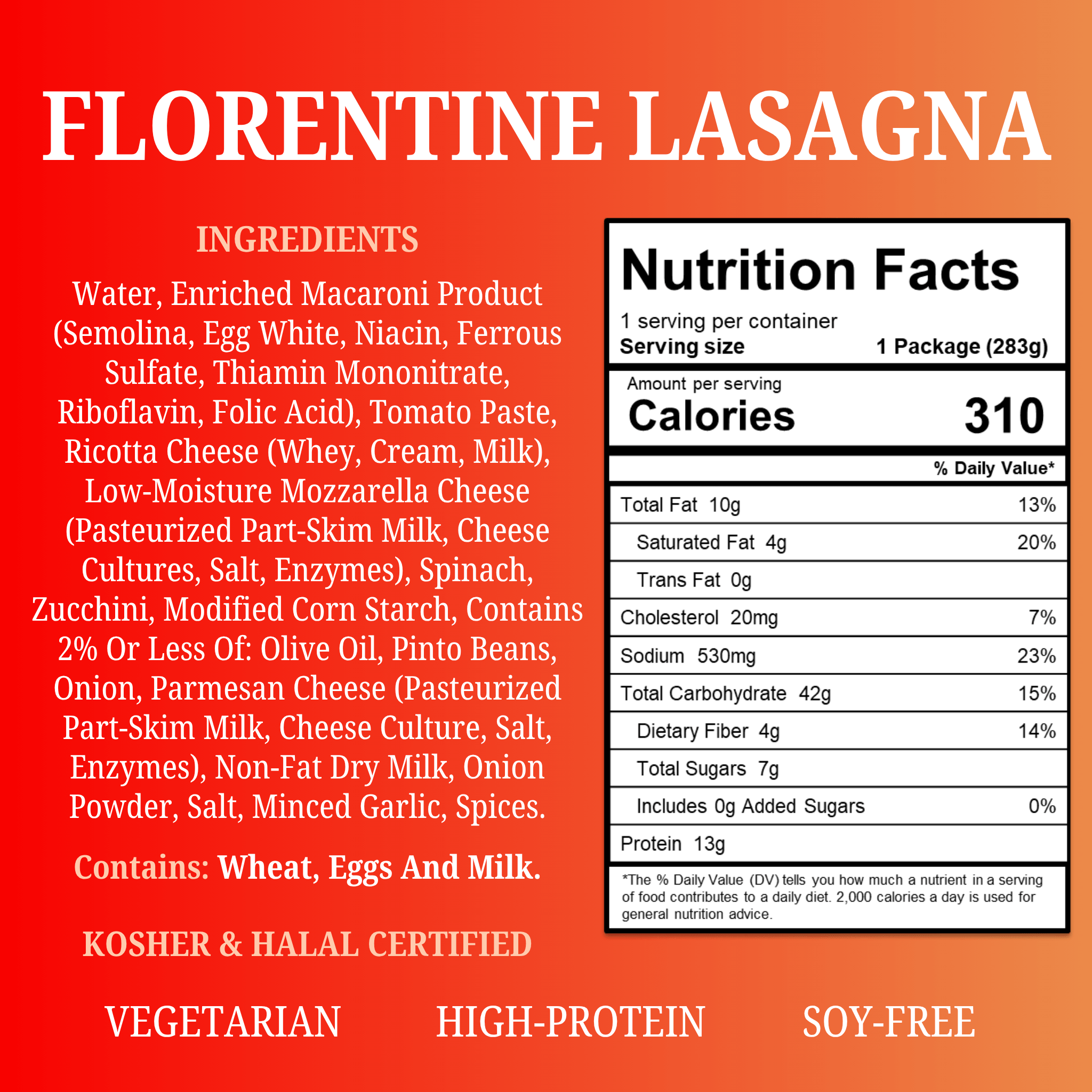 Florentine Lasagna