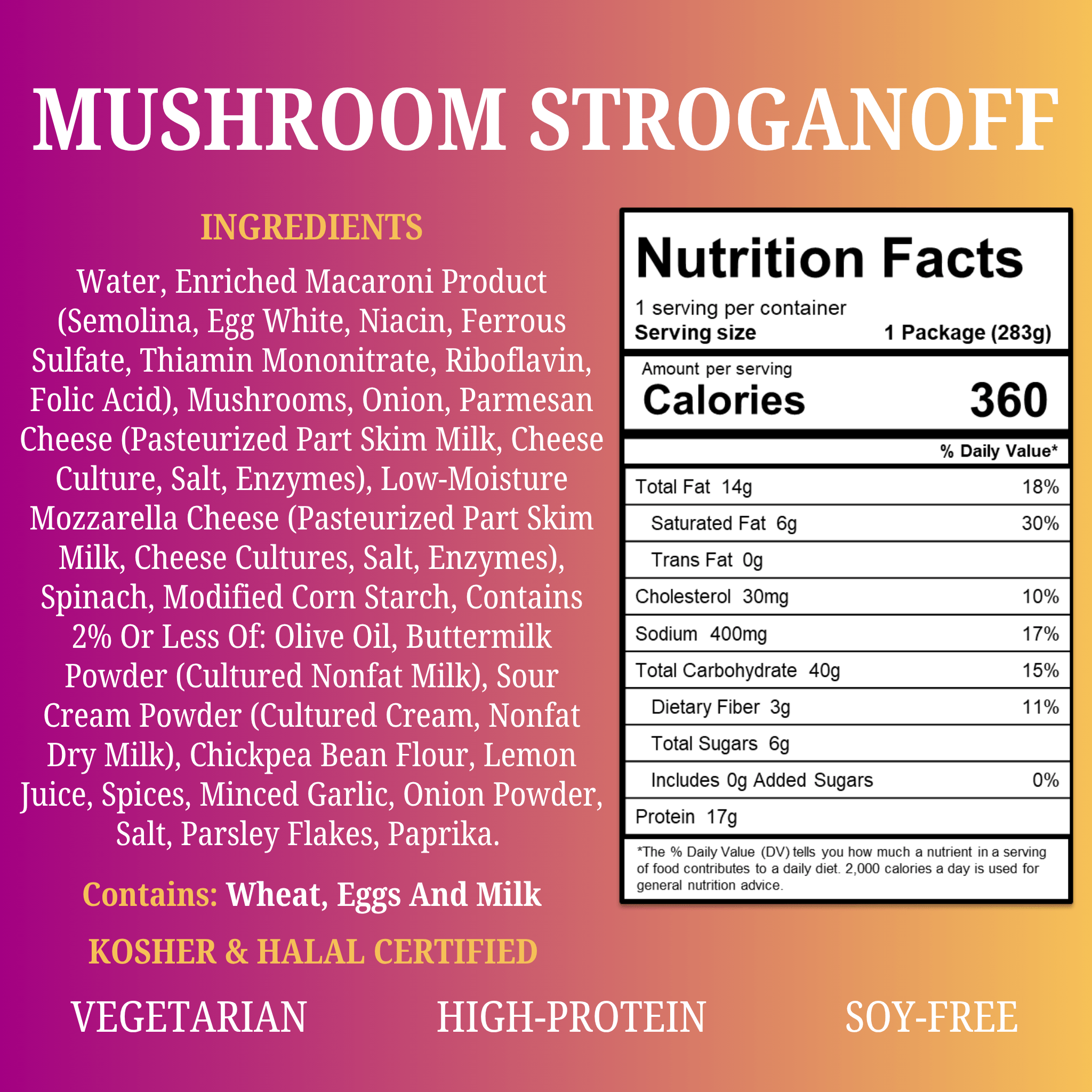Mushroom Stroganoff