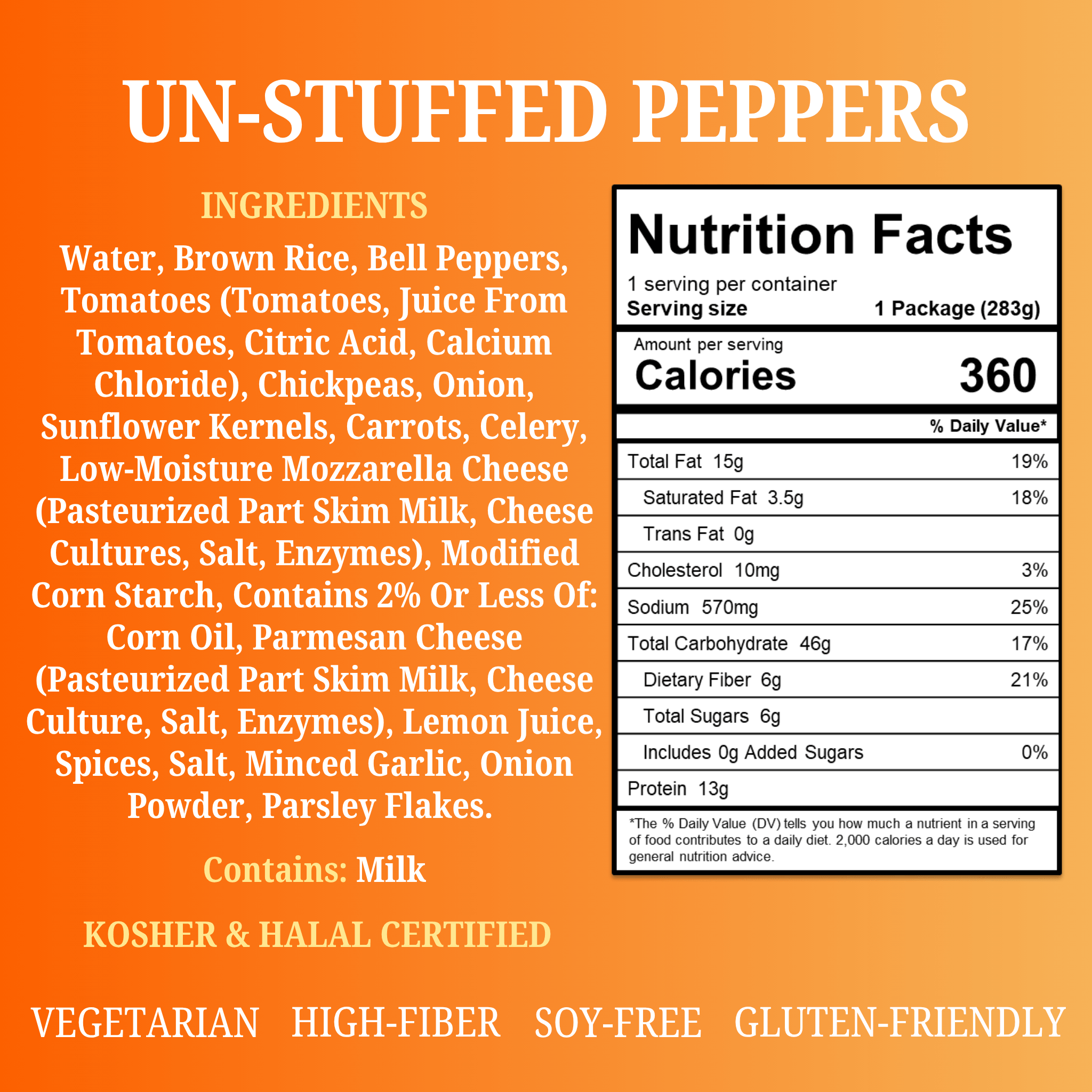 Un-Stuffed Peppers