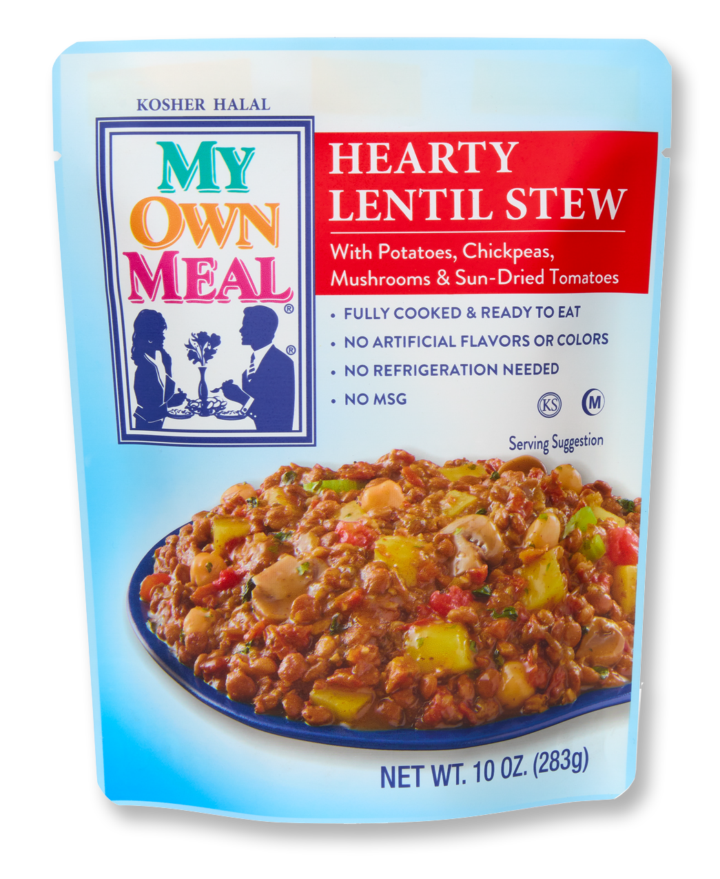 My Own Meal Hearty Lentil Stew vegan meal pouch