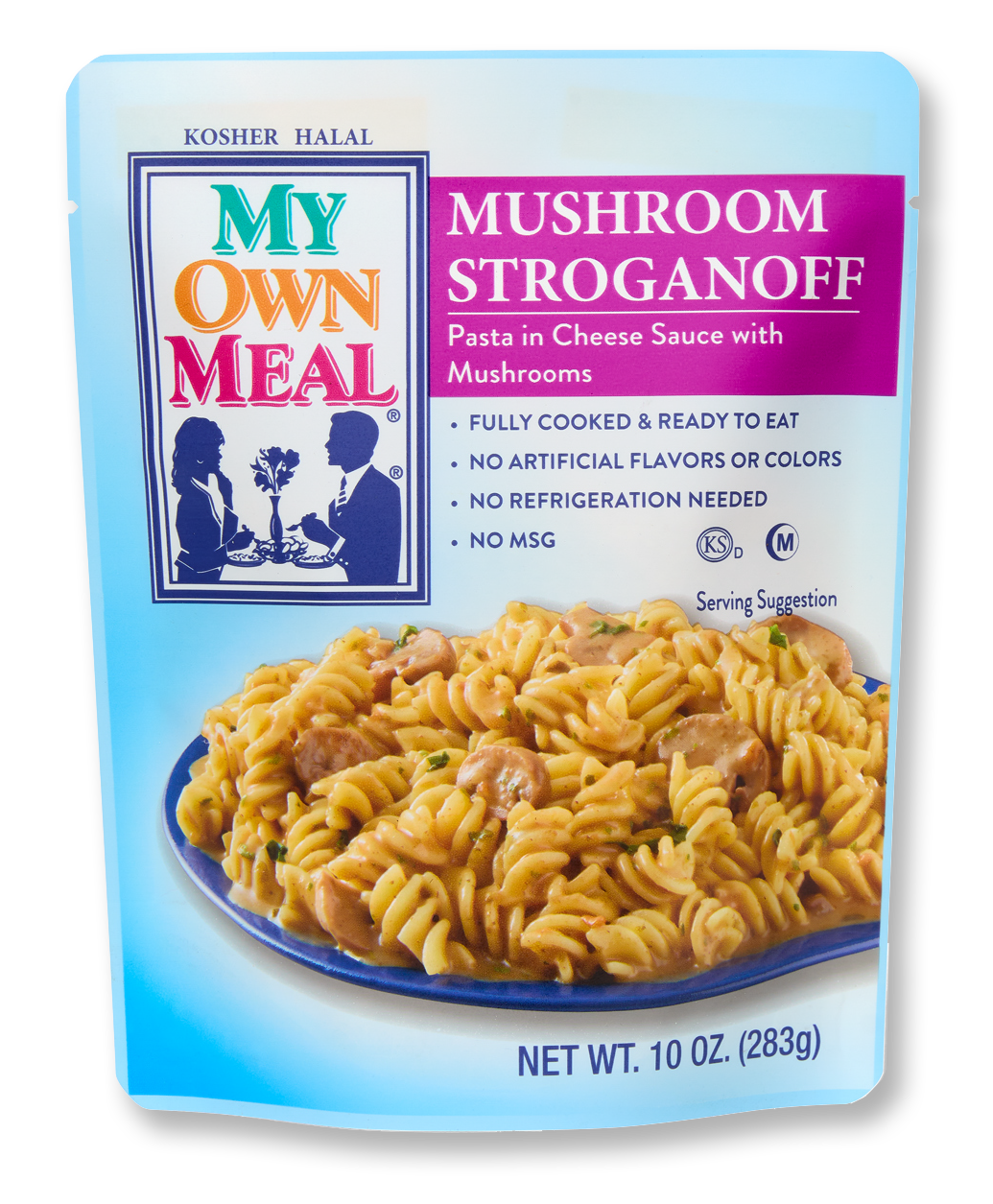 My Own Meal Mushroom Stroganoff vegetarian meal pouch